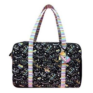 Betsey Johnson LBCruzin Galactic Cat Weekender Bag